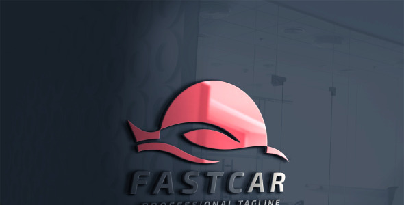 Шаблон логотипа на тему графика