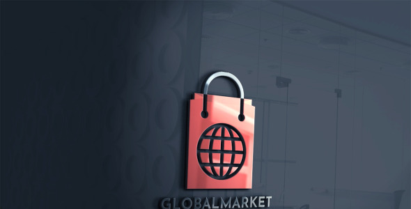 Шаблон логотипа на тему графика