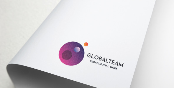 Шаблон логотипа на тему графика