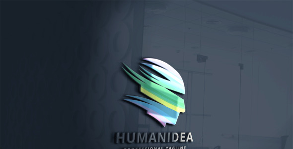 Шаблон логотипа на тему графика