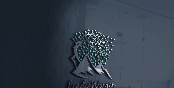 Шаблон логотипа на тему графика