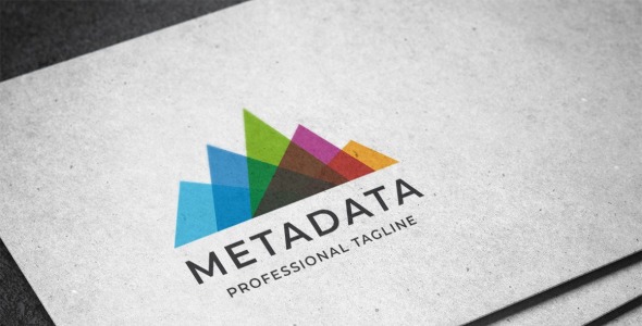 Шаблон логотипа на тему графика