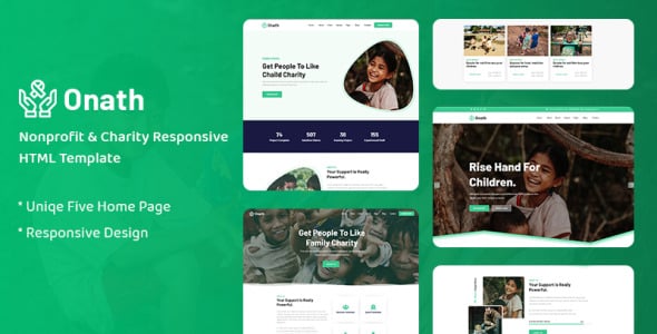 Nonprofit Charity Responsive