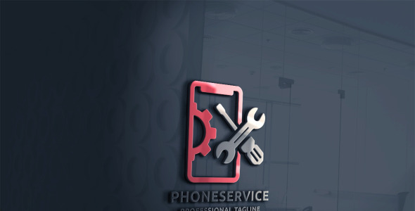 Шаблон логотипа на тему графика