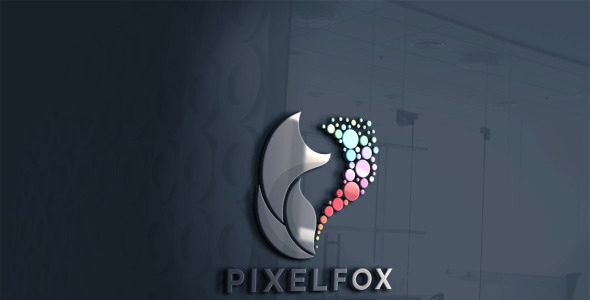 Шаблон логотипа на тему графика