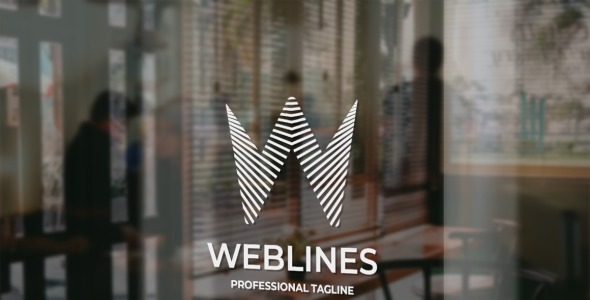 Шаблон логотипа на тему графика