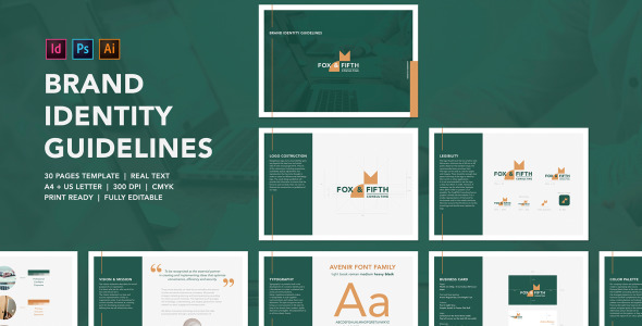 Фирменный стиль на тему графика