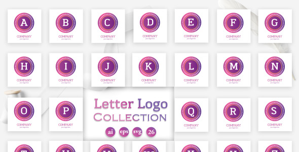 Шаблон логотипа на тему графика