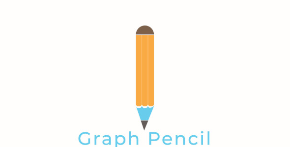 Шаблон логотипа на тему графика