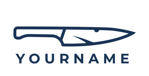 Шаблон логотипа на тему графика