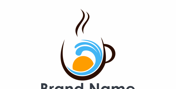 Шаблон логотипа на тему графика