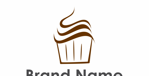 Шаблон логотипа на тему графика