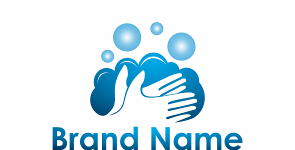 Шаблон логотипа на тему графика