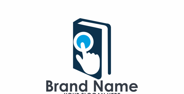 Шаблон логотипа на тему графика