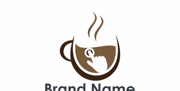 Шаблон логотипа на тему графика