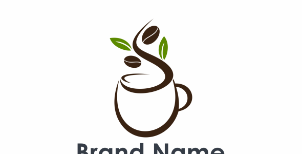 Шаблон логотипа на тему графика