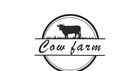 Шаблон логотипа на тему графика