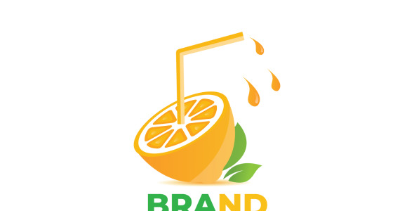 Шаблон логотипа на тему графика