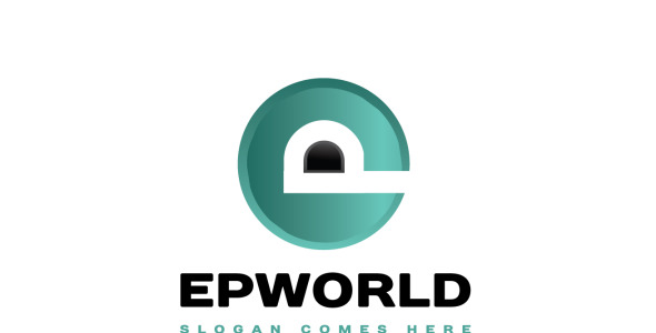 Шаблон логотипа на тему графика