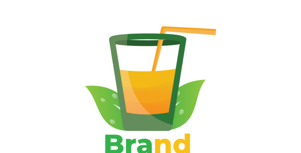 Шаблон логотипа на тему графика