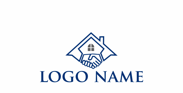 Шаблон логотипа на тему графика