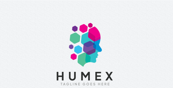 Шаблон логотипа на тему графика