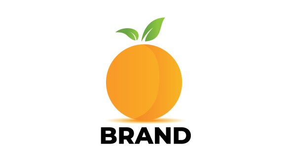 Шаблон логотипа на тему графика