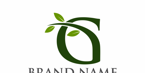 Шаблон логотипа на тему графика