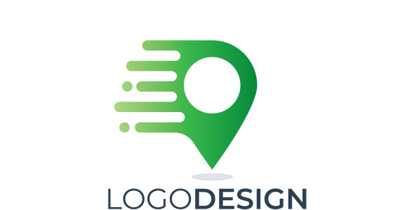 Шаблон логотипа на тему графика