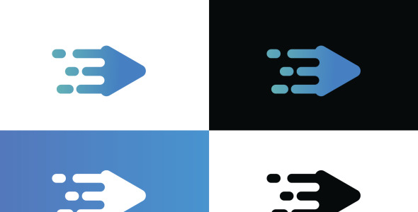 Шаблон логотипа на тему графика