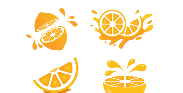 Шаблон логотипа на тему графика