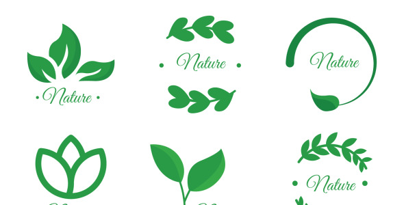 Шаблон логотипа на тему графика