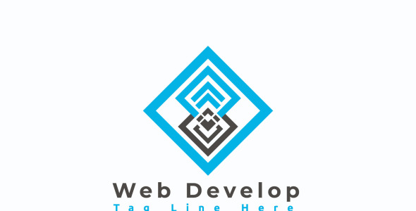 Шаблон логотипа на тему графика