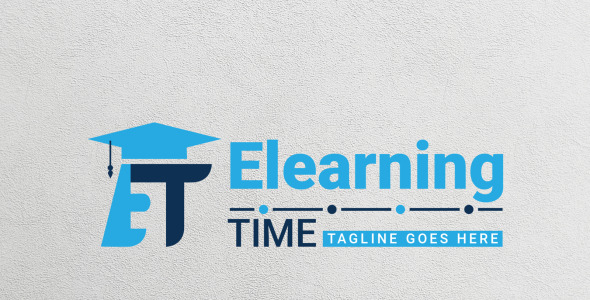 Шаблон логотипа на тему графика