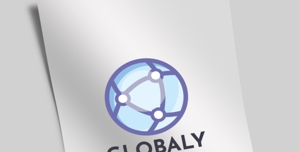 Шаблон логотипа на тему графика