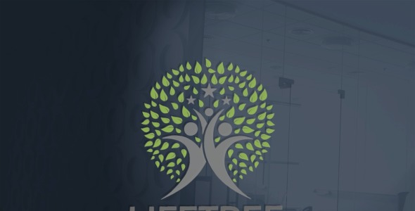 Шаблон логотипа на тему графика