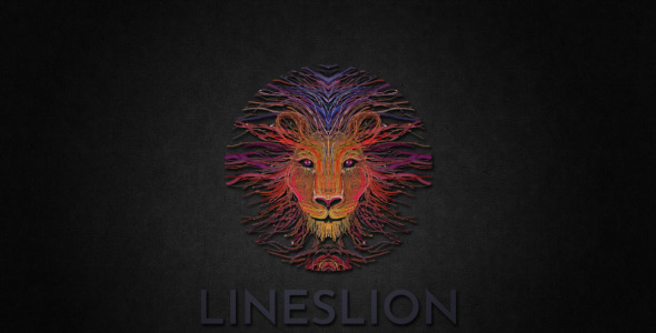 Шаблон логотипа на тему графика