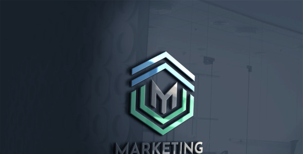 Шаблон логотипа на тему графика