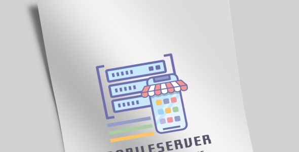 Шаблон логотипа на тему графика