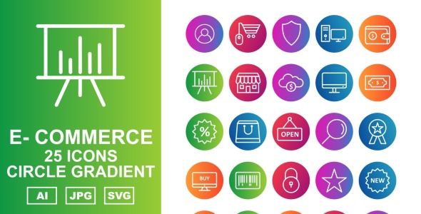 Набор иконок на тему финансы