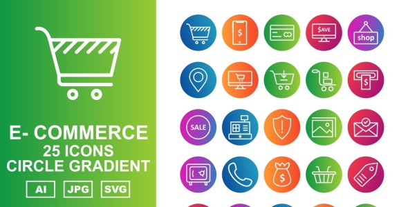 Набор иконок на тему финансы