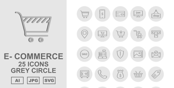 Набор иконок на тему финансы