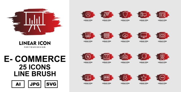 Набор иконок на тему финансы