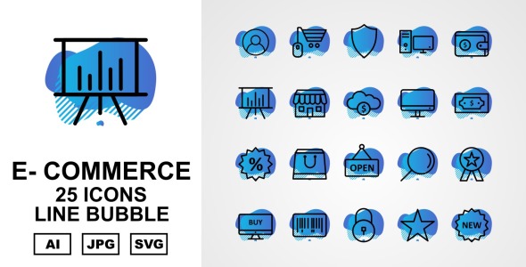 Набор иконок на тему финансы