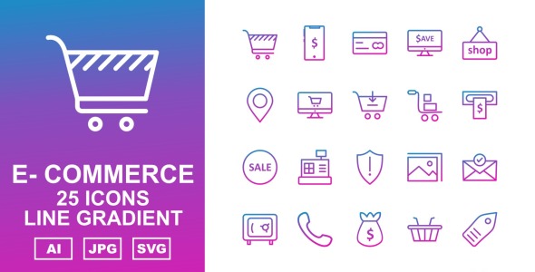 Набор иконок на тему финансы