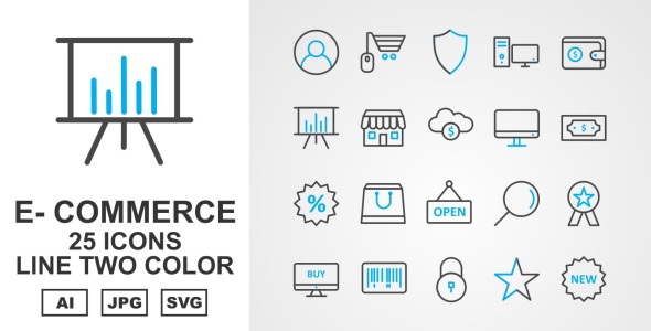 Набор иконок на тему финансы