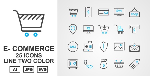 Набор иконок на тему финансы