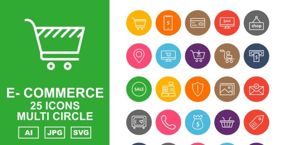 Набор иконок на тему финансы