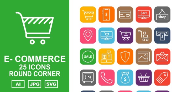 Набор иконок на тему финансы