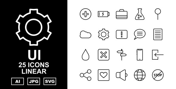 Набор иконок на тему data